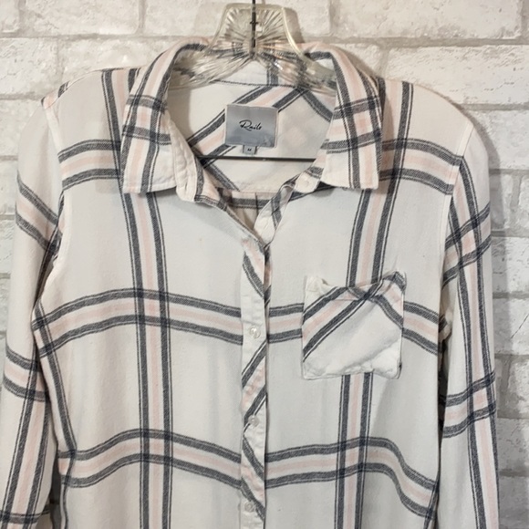 Rails plaid button down shirt size Medium - Picture 2 of 12